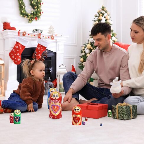 مجموعة دمى التعشيش من سكيبيوت، 10 قطع in Kuwait