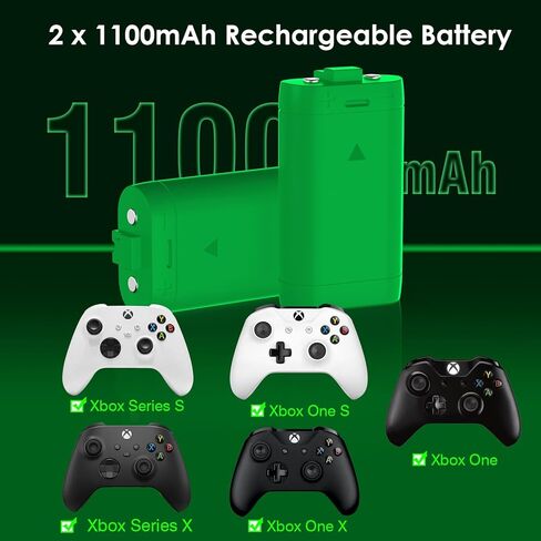 مروحة تبريد لأجهزة Xbox Series X وS، مروحة تبريد Xbox Series X مع مفتاح تشغيل/إيقاف تلقائي، سرعة المروحة قابلة للتعديل حسب درجة الحرارة، شاشة LED، ضوضاء منخفضة، 2.0 منافذ USB وبطارية قابلة لإعادة الشحن 2 × 1100 مللي أمبير في الساعة in Kuwait
