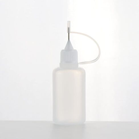 UUYYEO 10 Pcs 30 ml Plastic Squeeze Bottle Empty Needle Tip Glue Bottle Refillable Paint Bottles Tip Applicator Bottle in Saudi Arabia