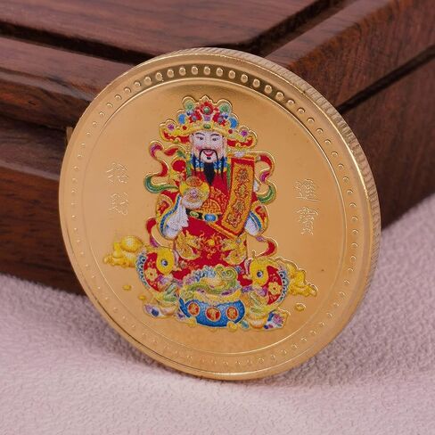 يجلب إله الثروة عملة الحظ والثروة والكنز لخدش تذاكر اليانصيب، ويجلب لك الحظ السعيد والازدهار in Kuwait