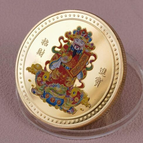 يجلب إله الثروة عملة الحظ والثروة والكنز لخدش تذاكر اليانصيب، ويجلب لك الحظ السعيد والازدهار in Kuwait