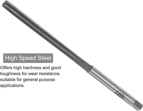 uxcell Hand Reamers, 3.5mm H7 Metric Reamer Drill Bit for Metal Wood Hole Reaming, Straight Flute High Speed Steel (HSS) Tool in Saudi Arabia