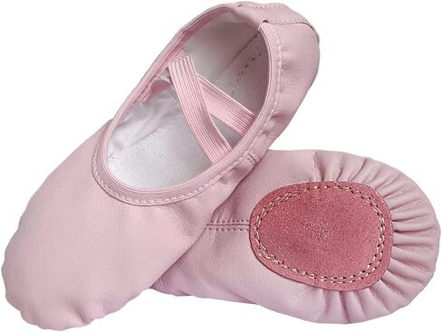 Earlyseabird Ballet Shoes for Girls Toddlers Practice Shoes Girls Ballet Shoe Yoga Shoes Ballet Slippers Flats for Toddler Kids Dancing in Saudi Arabia