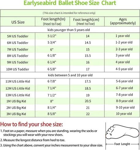 Earlyseabird Ballet Shoes for Girls Toddlers Practice Shoes Girls Ballet Shoe Yoga Shoes Ballet Slippers Flats for Toddler Kids Dancing in Saudi Arabia