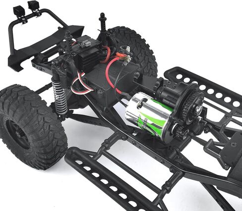 MORLORDY RC Complete Belt Assembled Reversed Two Speed Transmission Gearbox for 1/10 RC Crawler Car Axial SCX10 90027 Wraith 90048 Upgrades in Saudi Arabia