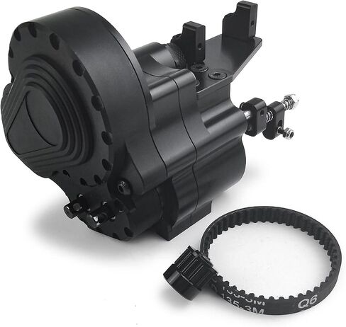 MORLORDY RC Complete Belt Assembled Reversed Two Speed Transmission Gearbox for 1/10 RC Crawler Car Axial SCX10 90027 Wraith 90048 Upgrades in Saudi Arabia