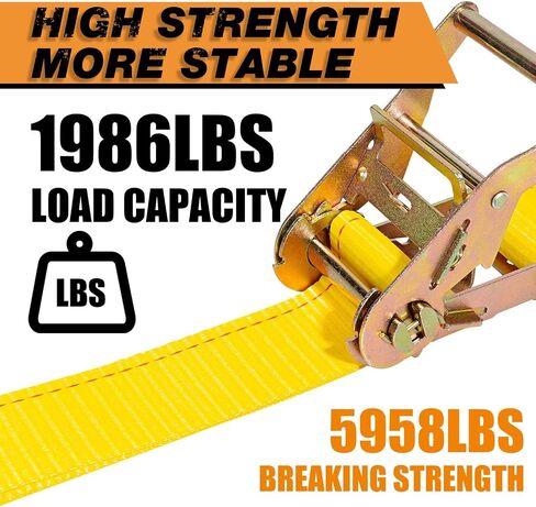 Car Tie Down Straps for Trailers - 4 Pack Car Hauler Straps, 2" X 120" Trailer Straps, 10,000lb Break Strength Tire Straps for A Car Trailer,Truck,Utv Tie Down Straps Over The Wheel Straps,Car Straps in Saudi Arabia