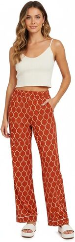Rumm'an Terracotta Pants in Saudi Arabia