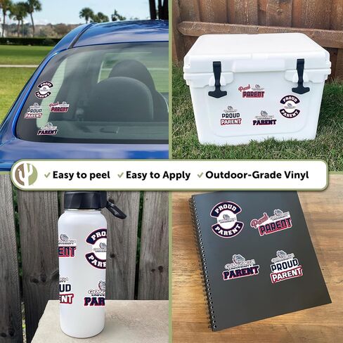 Desert Cactus University of South Florida Sticker Sticker USF Bulls Vinyl Secal Matop Botto Carbook (ورقة الوالدين فخورين) in Kuwait