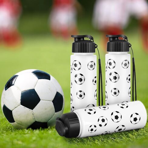 Olgaa 16 Pcs Basketball Water Bottle Bulk 20 oz Basketball Reusable Water Drink Bottles Sports Accessories for Party Favor Players Lovers Team Gifts in Saudi Arabia