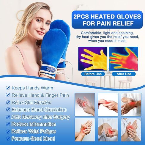 JOBYNA Heating Pad for Elbow Pain, Adjustable Tennis Elbow Pad for Men Women, 86℉-158℉ & Auto Shut Off, Heat Therapy for Golfer's Elbow, Bursitis, Sprains, Strains, Tendonitis, and Arthritis in Saudi Arabia