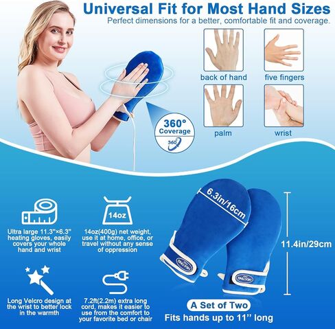 JOBYNA Heating Pad for Elbow Pain, Adjustable Tennis Elbow Pad for Men Women, 86℉-158℉ & Auto Shut Off, Heat Therapy for Golfer's Elbow, Bursitis, Sprains, Strains, Tendonitis, and Arthritis in Saudi Arabia