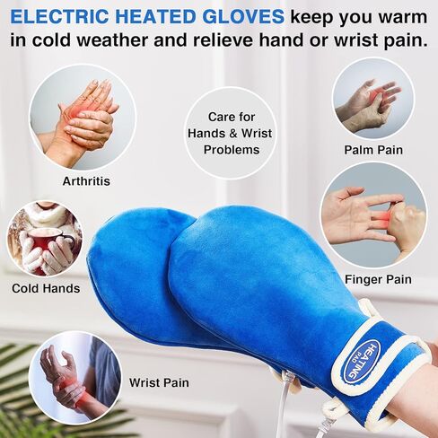 JOBYNA Heating Pad for Elbow Pain, Adjustable Tennis Elbow Pad for Men Women, 86℉-158℉ & Auto Shut Off, Heat Therapy for Golfer's Elbow, Bursitis, Sprains, Strains, Tendonitis, and Arthritis in Saudi Arabia