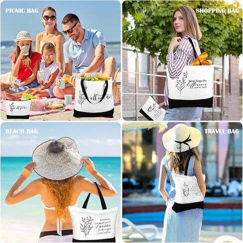 Cunno 24 PCS شكرًا لك Canvas Tote Bags for Women Employe Gift Bulk for Assistant Assistant Vet Tech Week in Saudi Arabia