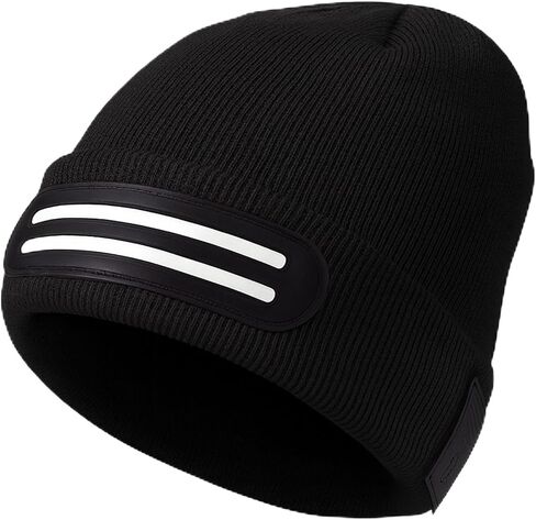 GRACETOP LED Beanie with Light – 230° Wide Beam USB Rechargeable Headlamp Beanie, Warm Winter Knitted Cap for Men & Women, Outdoor Gear & Gifts (Red) in Saudi Arabia