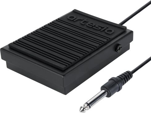 Artesia AP-EX Universal Expression Pedal with Polarity Switch and Non-Slip Surface for Keyboards,MIDI Controllers, Synthesizers, and Guitar Effects Pedals in Saudi Arabia