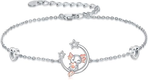 Paw Print Bracelet for Women 925 Sterling Silver Dog Cat Paw Print Infinity Heart Opal Bracelets Pet Jewelry Gifts for Dog Lovers in Saudi Arabia