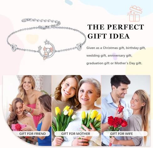 Paw Print Bracelet for Women 925 Sterling Silver Dog Cat Paw Print Infinity Heart Opal Bracelets Pet Jewelry Gifts for Dog Lovers in Saudi Arabia