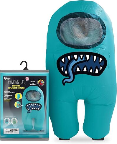 YuMe Official Among Us Toikido Toys Inflatable Kids Halloween Cosplay Costume for Children in Kuwait