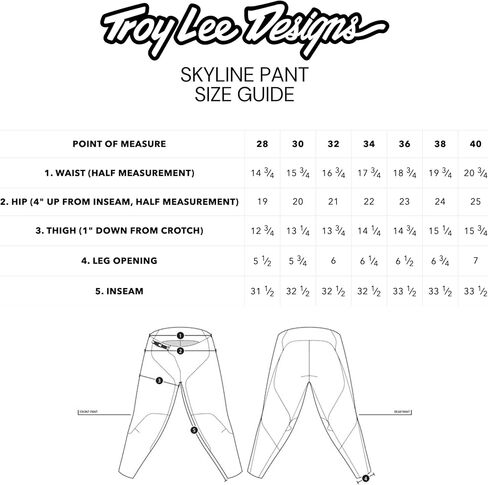 Troy Lee Designs Skyline Youth Pant for Mountain Biking MTB BMX in Saudi Arabia