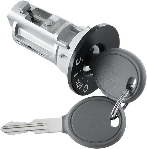 Compatible with Chevy Malibu 2004-2012, Pontiac G6 2005-2010, Saturn Aura 2007-2009 Ignition Switch Lock Cylinder Assembly with 2 Chip Keys with On-Board Programming 84663295 in Saudi Arabia