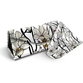 RainCaper Folding Travel Sunglasses & Reading Eyeglasses Case - Vegan Leather, Compact, Magnetic Closure, Slim Trifold Design, with Lens Cleaning Cloth, Tiffany Dragonfly - Purple in Kuwait