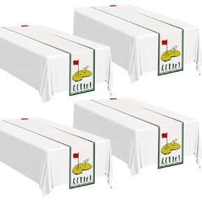 2 Pack Golf Table Runner 13 x 72 inches Golf Party Table Decorations for Birthday Party Dining Room Kitchen Tabletop Home Decor in Kuwait