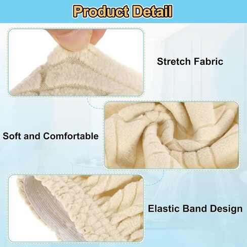 غلاف البراز Uxcell Foot Borts محكم Jacquard Rectangle مسدس القدمين في حامي القدمين في غرفة المعيش in Saudi Arabia