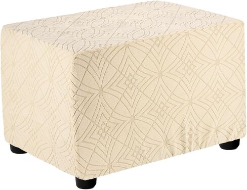 غلاف البراز Uxcell Foot Borts محكم Jacquard Rectangle مسدس القدمين في حامي القدمين في غرفة المعيش in Saudi Arabia