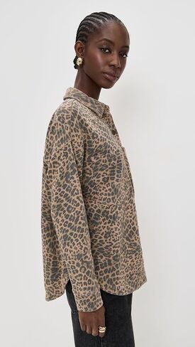 Z SUPPLY Women's All Day Leopard Jacket in Saudi Arabia