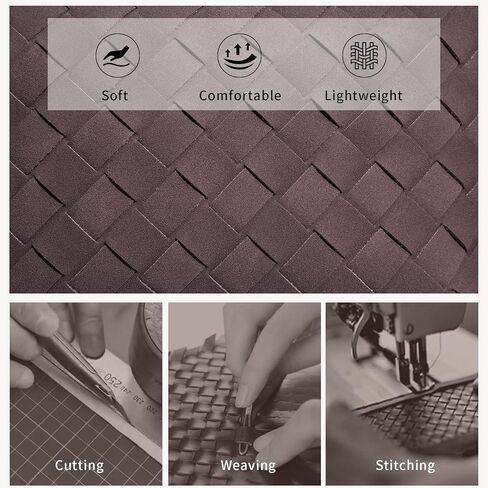 حقيبة كتف من جلد الغزال للنساء أعلى مقبض مقبض صغير أكياس صغيرة فاخرة من جلد الغزال النباتي in Kuwait