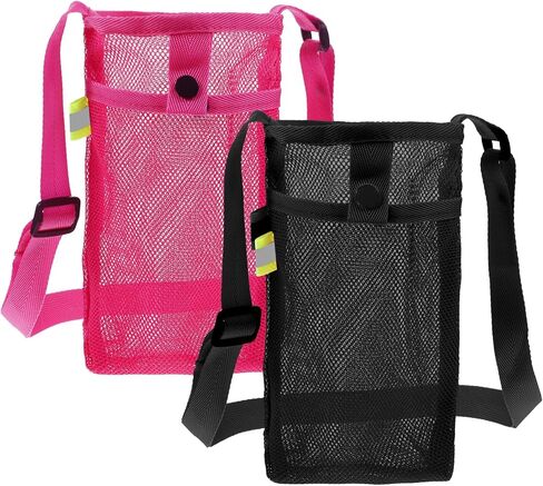 2 PCS Water Bottle Holder with Strap, Water Bottle Carrier with Strap, Light Bottles Sling Bag for Hiking, Walking, Camping, Travel in Saudi Arabia