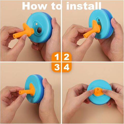 4pcs Replacement Bite Valve for Zak, Silicone Spout Replacement Bite Valve Compatible with Zak Designs Kelso 15oz with 1 Cleaning Brush Reusable Rubber Cup Lid Straws Accessory (Orange) in Saudi Arabia