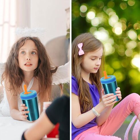4pcs Replacement Bite Valve for Zak, Silicone Spout Replacement Bite Valve Compatible with Zak Designs Kelso 15oz with 1 Cleaning Brush Reusable Rubber Cup Lid Straws Accessory (Orange) in Saudi Arabia