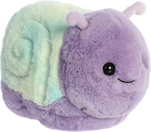 حيوان محشو من Aurora® Adorable Spudsters™ Emily Snail™ - احتضان مريح - رفاق مرحون - أرجواني 10 بوصات in Saudi Arabia