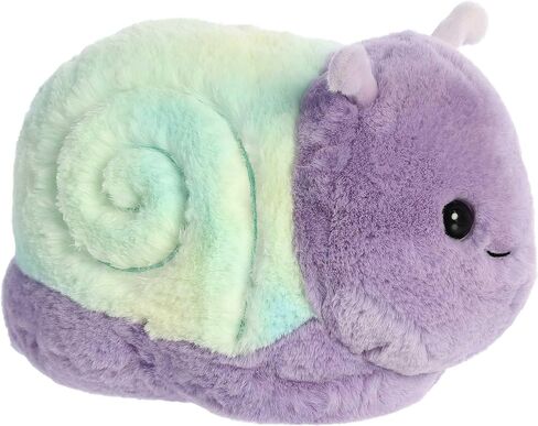 حيوان محشو من Aurora® Adorable Spudsters™ Emily Snail™ - احتضان مريح - رفاق مرحون - أرجواني 10 بوصات in Saudi Arabia