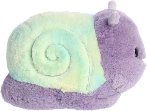 حيوان محشو من Aurora® Adorable Spudsters™ Emily Snail™ - احتضان مريح - رفاق مرحون - أرجواني 10 بوصات in Saudi Arabia
