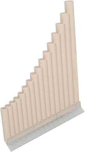 Key Pan Flute in C Key for Beginners with Fixed-angle Design Portable Woodwind Instrument with Music Book and Storage Bag for Learning and Teaching in Saudi Arabia
