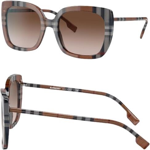 Burberry Caroll BE4323 مربع شكل خلات الأشكال مع مجموعة النظارات الفاخرة in Saudi Arabia
