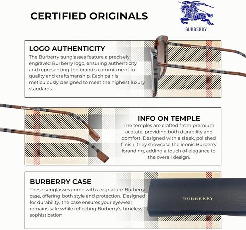Burberry Caroll BE4323 مربع شكل خلات الأشكال مع مجموعة النظارات الفاخرة in Saudi Arabia