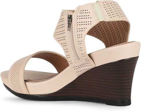 Bata Women's Pisa 2.0 Wedge Espadrilles Sandals | كعب منصة مريح منصة | وسادة وخفيفة الوزن النزلة الوحيدة على | شقة كل يوم أنيقة للعمل ، والمكتب ، والسفر ، وارتداء الطقس في الهواء الطلق والدافئ in Kuwait
