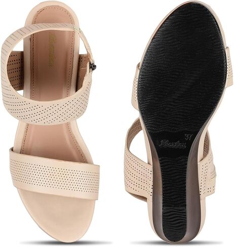 Bata Women's Pisa 2.0 Wedge Espadrilles Sandals | كعب منصة مريح منصة | وسادة وخفيفة الوزن النزلة الوحيدة على | شقة كل يوم أنيقة للعمل ، والمكتب ، والسفر ، وارتداء الطقس في الهواء الطلق والدافئ in Kuwait