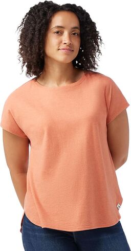 Smartwool Short Sleeve Swing Top Almond XS in Saudi Arabia