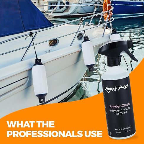 Fender-Clean - Boat Vinyl Cleaner for Inflatable Boat Fenders | Marine Grade Boat Cleaning Supplies in Saudi Arabia