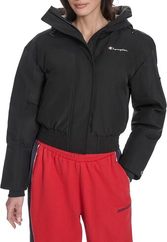 Champion womens Cropped Hooded Ski Bomber in Saudi Arabia