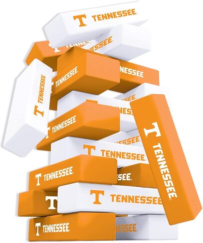 MasterPieces Game Day - NCAA Tennessee Vols - Officially Licensed Tumble Tower, Real Wood Blocks in Saudi Arabia