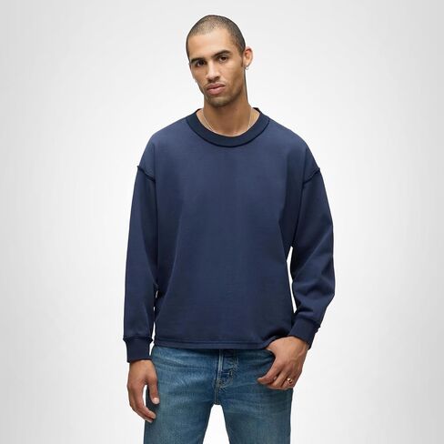 HUDSON Mens Heavy Weight Long Sleeve Tee in Saudi Arabia