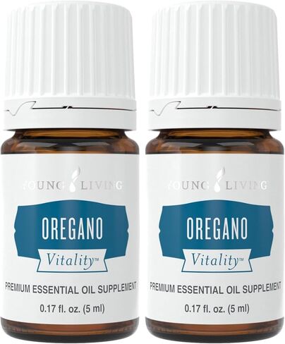 Vitality Oregano Essential Oil 5 ml by Young Living - Immune Support , Digestive-Cleansing , Antioxidants , Overall Wellness , Healthy Immune System , Cooking Essential , Fresh Herbal Note in Kuwait