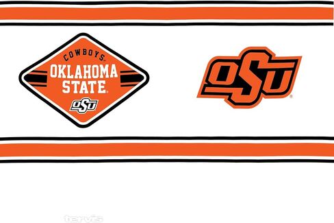 Tervis Oklahoma State Cowboys - First String Made in USA Double Walled Insulated Tumbler Travel Cup Keeps Drinks Cold & Hot, 10oz, Classic in Saudi Arabia