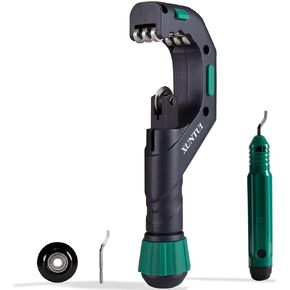 Pro Tube Cutter 3/16 "to 2 '' OD (0.6-3mm Wall) | Copper Pipe Cutter | القاطع الصناعي للسيارات النحاسية/الألومنيوم/الفولاذ المقاوم للصدأ الرقيق HVAC (XT600616) in Kuwait